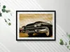 1959 Cadillac Auto– Wandbild mit Rahmen – Gerahmtes Bild  – Produktbild-Vorschau 2