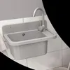 Granitan - Waschbecken - Ausgussbecken - 50x34x31 cm - Grau Produktbild-Vorschau 2