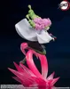 A figurine of a character from Demon Slayer, Mitsuri Kanroji, in a dynamic pose on a pink, translucent base. Náhľad obrázku produktu