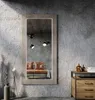 80x110 Rechteckig Rustikal Wandspiegel mit Rahmen Produktbild-Vorschau 3