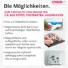10er Set Magnet-Folie in DIN A5 I selbstklebende Produktbild-Vorschau 4