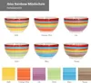 zestaw 6 misek Ibiza Rainbow Bowl 600ml kolorowa miska na Podgląd zdjęcia produktu 3