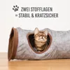 KaraLuna Katzentunnel 120 x 24 cm I 3 Gucklöcher & Produktbild-Vorschau 3