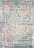 A flat lay image of a rug with a distressed, vintage-inspired pattern. Náhľad obrázku produktu
