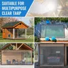 Transparante afdekzeil – 2 x 3 meter – Waterdichte PVC-zeil Productafbeelding-voorbeeld 2