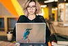 MuchoWow® Laptop Aufkleber Sticker Cover Eisvogel - Porträt Produktbild-Vorschau 5