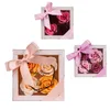 Coffret cadeau de roses de bain 4x4g " Confetti pour le Voir les images du produit 2