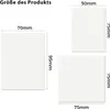 300 Blätter Transparente Haftnotizen, Transparent Sticky Produktbild-Vorschau 2