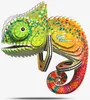 EUGY - 3D Bastelset Chamäleon Productafbeelding-voorbeeld 3
