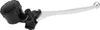 A motorcycle brake master cylinder with a reservoir is shown against a white background. Voir les images du produit