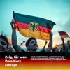 Deutschland Flagge 60x90 mit Adler - Wm 2026 Fahne - Produktbild-Vorschau 4
