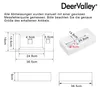 DeerValley  DV-1V081R Waschbecken Wandmontierter Produktbild-Vorschau 2