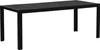 Zahradní stůl 01-0703, terasový stůl, párty stůl, černý, Náhled obrázku produktu 9
