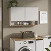 Hängeschrank Vicco Viktor Weiß/Artisan-Eiche 93.6 x 60 cm Produktbild-Vorschau 3