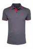 Polo U.S. Polo Assn. Herren Poloshirt M Grau Rot Logo Produktbild-Vorschau 1
