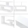 Fernsehtisch ‘Anän’ offen 100 x 30 x 42 cm Weiß Produktbild-Vorschau 8