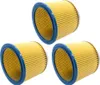 3x Rund-Filter Patrone Ersatz für Makita VC2511 VC2512L Produktbild-Vorschau 1