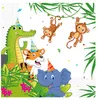 Tovaglioli 33x33cm JungleMix, 20, Procos Anteprima dell’immagine prodotto 2