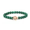 Mode Uni Schildkröte Naturstein Perlen Charm Armband Produktbild-Vorschau 8