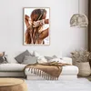 Gerahmtes Poster - Rahmen in heller Eiche - Haare Frau Produktbild-Vorschau 7