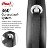 Vodítko FLEXI Black Design S pásek 5m/15kg stříbrnáNEW Náhled obrázku produktu 4