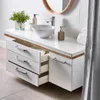 Klebefolie Möbel 67x25 cm - Weiß Glänzend - Möbelfolie Produktbild-Vorschau 3