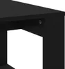 A close-up view of a black wooden furniture piece, showing a screw detail. Náhľad obrázku produktu