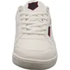 A front view of a white KangaROOS sneaker. Produktbild-Vorschau