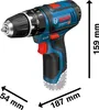 Perceuse-visseuse à percussion sans fil GSB 12V-15 Bosch Voir les images du produit 41