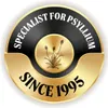 A circular badge with text and an illustration. Produktbild-Vorschau