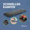 bepco  Türschwellen-Rampe aus Gummi – Schwarz, 6,5 cm hoch Produktbild-Vorschau 2