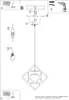 Lampa wisząca CARO 1xE27 15W drewno 145x8x50cm Sollux Podgląd zdjęcia produktu 11