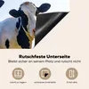 KitchenYeah© Herdabdeckplatte Kuh - Tiere - Blau - Makro , Produktbild-Vorschau 5