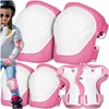 Kinder Schutzausrüstung Set 3in1 Rosa Größe M, Knie-, Produktbild-Vorschau 2