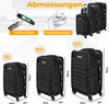 KESSER® 3tlg. Hartschalenkofferset Hartschalenkoffer Produktbild-Vorschau 2
