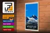Holzschild Reise 20x30cm Whistler Blackcomb Kanada Schnee Produktbild-Vorschau 3