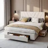 ProximaX Doppelbett 160x200 cm, Polsterbett mit 3 Produktbild-Vorschau 1