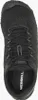 A top-down view of a black Merrell shoe. Produktbild-Vorschau