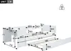 Multifunktionales Kinderbett 90x200 cm mit ausziehbarem Produktbild-Vorschau 2