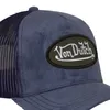 Von Dutch Trucker Mesh Snapback Cap - FAUX SUEDE navy Produktbild-Vorschau 7