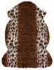 BELIANI Leopardí koberec, hnědá Umělá kožešina, obývací Náhled obrázku produktu 1