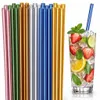 24 Glasstrohhalme +2 Bürsten Glashalme Glas Trinkhalme Produktbild-Vorschau 1
