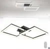 LZQ Plafonnier LED Salon Géométrique Moderne, 60W Lampe de Voir les images du produit 1