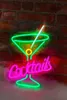 Forever Light Neon PLEXI LED COCKTAILS insegna Anteprima dell’immagine prodotto 3