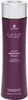 A purple bottle of shampoo with a silver cap is shown against a white background. Produktbild-Vorschau