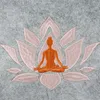 Gilde Tasche, rechteckig, "Namaste", Fraumotiv, Produktbild-Vorschau 6