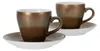 CreaTable, 25845, Golden Days Weiss, Espressoset 4-tlg, Produktbild-Vorschau 1