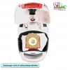 The inside of a vacuum cleaner with a dust bag installed. Produktbild-Vorschau