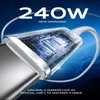 240W USB-C zu USB-C Schnellladekabel – 3 m – Typ-C für Produktbild-Vorschau 2