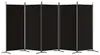 vidaXL Paravent noir 5 pièces 433x180 cm Tissu Voir les images du produit 4